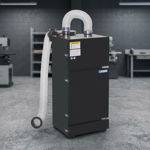 Machine de sablage cyclonique FERVI, nettoyage manuel avec billes de verre, filtre 8 microns, 230V 50Hz 0.55kW 13500L/Min, occasion - Product Image 3