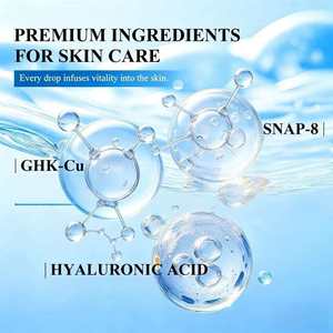 Suero de Péptidos GHK-CU OEM ODM con Niacinamida y <span class=keywords><strong>Ácido</strong></span> <span class=keywords><strong>Hialurónico</strong></span> <span class=keywords><strong>para</strong></span> Antienvejecimiento, Reafirmante, Iluminador y Reductor de Arrugas, Botella de 30 ml - Product Image 4