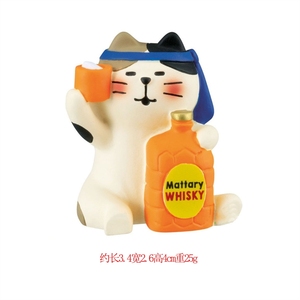 Artículos Japoneses Qingh: Miniatura de Gato Barman, Decoración de Conejo, Artesanía de Resina, Pequeños Adornos, Hechos a Mano - Product Image 5