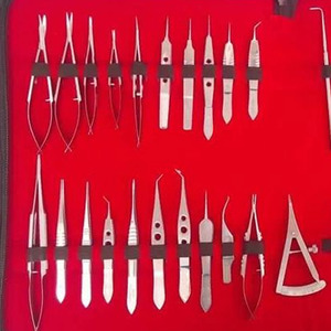 Juego de Instrumentos Quirúrgicos Oftálmicos Profesionales, Kit de Cirugía Ocular de Acero Inoxidable, Herramientas Quirúrgicas Manuales, Venta al por Mayor de Oftalmología - Product Image 2