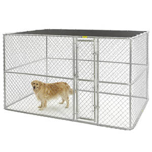 กรงสัตว์เลี้ยง/กรงสุนัขกลางแจ้ง ตาข่ายโลหะ ราคาถูก ขนาด 2x2ม. 3x3ม. - Product Image 6