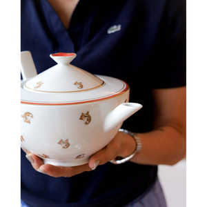 Juego de Té Richard Ginori en Forma de Nube para Seis Personas, Vajilla Decorada con Iris - Product Image 5