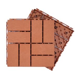 Piastrelle da Esterno a Incastro per Pavimentazione di Giardini e Terrazze, Piastrelle per <span class=keywords><strong>Deck</strong></span> Facili da Installare - Product Image 5