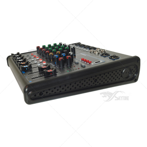 Smart4 전문 스테레오 <span class=keywords><strong>DJ</strong></span> 노래방 컨트롤러 4 채널 USB 오디오 콘솔 믹서 블루 치아 LCD 디스플레이 - Product Image 5
