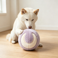 Jouet pour animaux de compagnie en peluche résistant aux morsures, balle en coton PP doux, logo personnalisé, marque OEM, cadeau promotionnel en gros pour chiens et chats