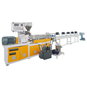 Extrudeuse à double vis Machine de fabrication de granulés plastiques biodégradables Machine à granuler l'amidon de maïs - Product Image 1