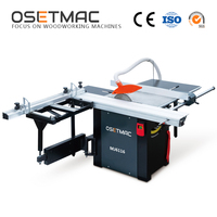 OSETMAC Scie à panneau pour travail du bois de précision Scie à table coulissante à base de bois Scie à panneau pour la fabrication de meubles à usage domestique