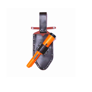 กระเป๋าคาดเอวหนัง PU สำหรับใส่เครื่องตรวจจับโลหะแบบพกพา พร้อมช่องใส่เครื่องมือ จอบ และอุปกรณ์ขุดค้นหาสมบัติ สำหรับใช้ในสวน - Product Image 2