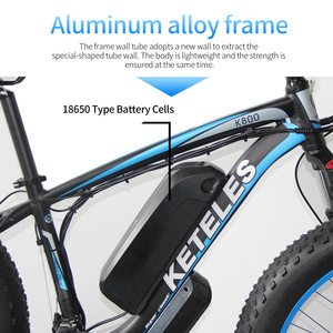 จักรยานเสือภูเขา US Free Shipping ขนาด 26 นิ้ว 2000W 23Ah ระยะไกลพิเศษ ขายดี รุ่น K800-23Ah ดิสก์เบรก สินค้าจากสหรัฐอเมริกา - Product Image 6