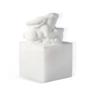 Figura Zodiacal de Mármol de Jade Blanco Real Natural Grabada Personalizada para Regalo de Año Nuevo Chino y Regalo Premium para Clientes de Alta Gama - Product Image 3