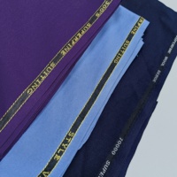 Produksi profesional 100% poliester Arab Saudi jubah Muslim Islam Thobe kain Saudi