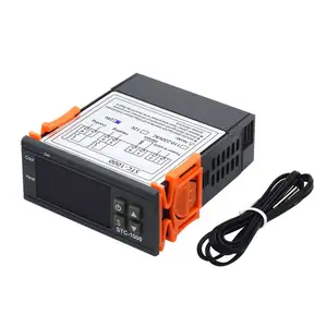 Termostato Digital AC 110-220V 10A, controlador de temperatura STC-1000 dos relé de salida para incubadora
