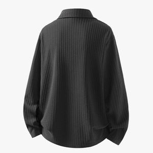 Camiseta Polo Estilo Old Money para Hombre, Otoño, Marca de Moda, Estilo Casual, Camiseta Interior Holgada, Talla Grande - Product Image 4