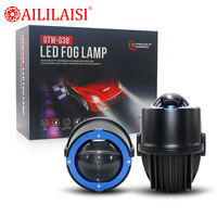Projecteur Bi-LED de 2 pouces pour feux antibrouillard, phare antibrouillard Hi/Lo 6000K, portée 1200m, vente en gros, modification pour remplacement de phare