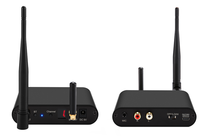 Émetteur de disco silencieuse HIFI UHF/RF 500M avec fonction Bluetooth T80Pro