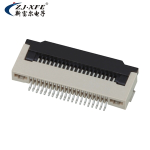 Nóng bán Back-Flip 0.5mm Pitch <span class=keywords><strong>FPC</strong></span> kết nối 24-40 pin dưới liên hệ với H = 2.0mm <span class=keywords><strong>FPC</strong></span> kết nối - Product Image 5