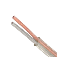 Chuanpu haute qualité 0.35mm 12Tc K3 8 cœurs 14 Ga Hifi bi-câblage Home cinéma haut-parleur câble équilibre Audio pour ordinateur de projecteur