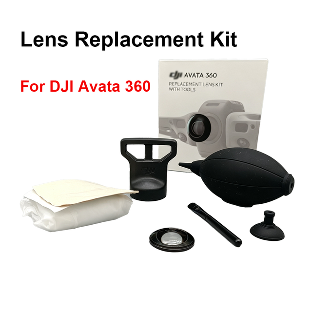 Original Brand New Lens Replacement Kit With Repair Tools for DJI Avata 360 Drone Camera Lens Repair Parts Drone Accessories