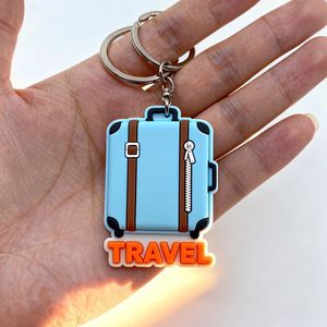 Llavero de PVC Personalizado con Diseño de Película, Etiqueta de Jet, Bonito Soporte para Llaves, para Niños, Bolsa Infantil, Llavero de Goma Personalizado en 3D al por Mayor - Product Image 4