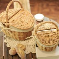 Panier Pique Nique Pour Six Personnes Carre Sac A Dos Deux Jouets De Voyage Ensemble Panier Enfants Etanche Isole Cadeaux