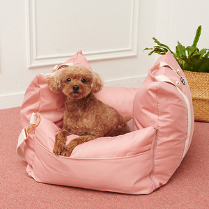 Đa Chức Năng Không Thấm Nước Bìa Pet Booster Du Lịch Túi Pet Mang Túi Con Chó Xe Chỗ Ngồi Với An Toàn Vành Đai Và Con Chó Dây Xích - Product Image 4