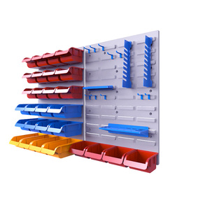 صندوق بلاستيكي متعدد الألوان معلق للمستودعات والمصنع لأنظمة الشحن والتخزين - Product Image 1