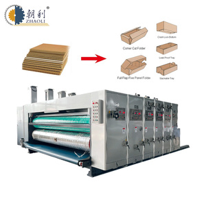 Máy in flexo làm thùng carton máy in slotter cho carton sóng làm bìa giấy máy in flexograph - Product Image 3