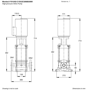 Pompe KSB Movitec VF15-<span class=keywords><strong>2</strong></span> Peut Remplacer Grund Fos <span class=keywords><strong>WILO</strong></span> Sylem Sulzer Ebara DA B CNP  Pompe Haute Pression pour Traitement de l'Eau - Product Image 5