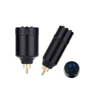 Fuente de Alimentación Inalámbrica para Tatuajes RCA de 1500 mAh, Carga USB, Mini Pantalla LCD, Empuñadura para Máquina Rotativa de Tatuajes - Product Image 1