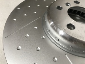 34106895647 Disque de frein ventilé perforé avant gauche, très demandé, pour Série 3 G20 G21 Série 4 G22 G23 G26 374X36 - Product Image 6