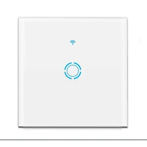 Tomada de vidro temperado/PC resistente a riscos do Vietnã Acessórios para casa inteligente interruptor inteligente de alumínio/vidro wi-fi