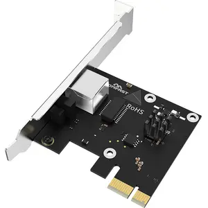 Pcie Nieuwe Ontwerp Realtek 8125B Gigabit 2.5G 1000/100Mbps RJ45 Netwerk Lan Card CF-P25 V2