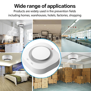 Détecteurs <span class=keywords><strong>de</strong></span> fumée sans fil intelligents Tuya Wifi Zigbee, sécurité domestique, capteur d'alarme incendie, équipement <span class=keywords><strong>de</strong></span> lutte contre l'incendie - Product Image 5