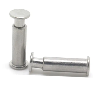 Paku Rivet Semi-tubular Kepala Pan Metrik Berlapis Seng Baja Karbon Digunakan untuk Album Hot Rivet - Product Image 4