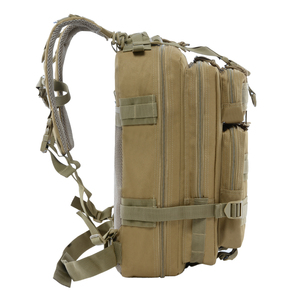 Mochila Táctica LUPU 20-35L de Nailon con Sistema MOLLE, Cierre de Cremallera, Unisex, Azul con Parche de la Bandera de EE. UU. - Product Image 3