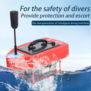 Preto portátil mergulho ventilador <span class=keywords><strong>compressor</strong></span> ar respiração equipamentos esportes aquáticos flutuando engrenagem profunda aparelho de respiração natação - Product Image 2