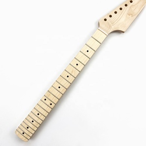 คอกีตาร์แบบ ST ไม้เมเปิลยังไม่เสร็จสมบูรณ์ ขายดี ราคาส่ง พร้อมหัวกีตาร์แบบ Half Paddle - Product Image 1