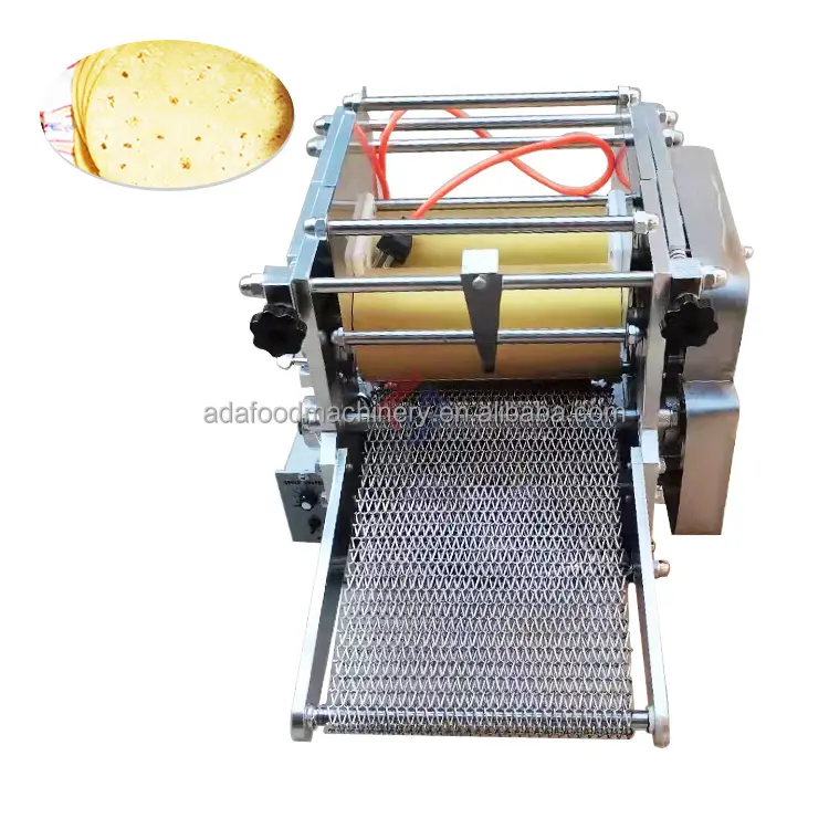 Máy Làm Tortilla Bột Ngô Tự Động Thương Mại Lúa Mì Máy Làm Tortilla Bột Ngô Chapati