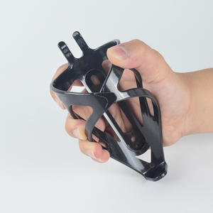 Porte-bouteille d'eau pour vélo, matériau PC léger, noir et blanc, pour vélo de montagne et poussette - Product Image 2