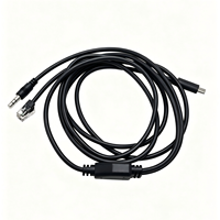 Cable Serial Tipo-C a RJ12, Convertidor USB C a RS232 con Puerto de Control de Audio de 3.5mm, Cable Divisor en Y para Computadora, Switch