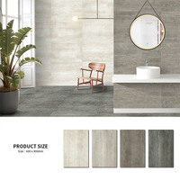 Carreaux de sol antidérapants en porcelaine, carrelage de sol rustique brossé, nouveau style