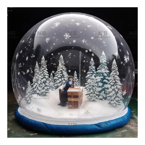Outdoor <b>Kids</b> Party Event <b>Bubble</b> Tent Snow Globe Photo Booth Inflatable Christmas 202404 Inflatable Snowglobe Outdoor <b>Kids</b> Party - Product Image 1