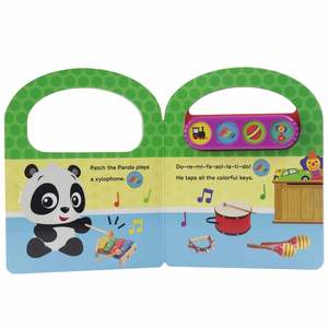 Livre interactif intelligent de <span class=keywords><strong>musique</strong></span> et d'histoires en <span class=keywords><strong>anglais</strong></span> avec sons sonores pour l'apprentissage précoce - Jouet pour enfants avec poignée de transport portable - Product Image 3