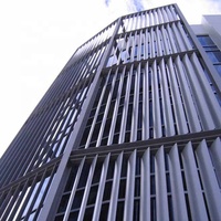 Pare-soleil en aluminium avec fermeture électrique, pare-soleil électrique, réglable, mobile, pour l'extérieur, la ventilation, volet roulant