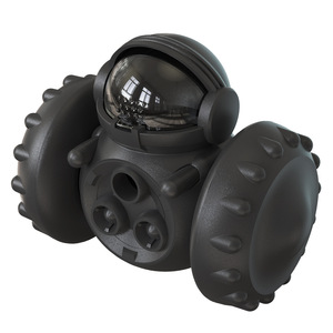 Échantillon gratuit Usine <span class=keywords><strong>OEM</strong></span> Logo personnalisé Robot Roue mobile Fuite lente de nourriture Jouet pour chien et chat Jouet interactif pour animaux de compagnie - Product Image 1