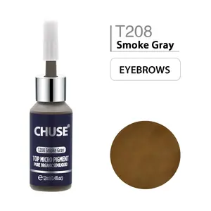 CHUSE T208 Fumée Gris Sourcils Pigment pour le Maquillage Permanent