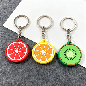 Llavero Promocional de Goma Suave con Forma de Fruta para Campaña de Marketing de Verano con Impresión de Logotipo Personalizado y Oferta de MOQ Bajo - Product Image 5