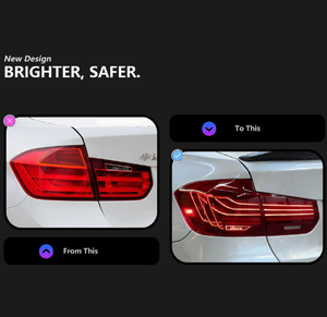 Accesorios para Auto Serie 3 F30 F35, Nuevas Luces Traseras LED Completas 2013-2018 LCI, Señal de Giro, Freno Trasero, 6000K, 36W, 12V - Product Image 4