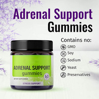 Gummies pendukung Asia untuk energi, stres & relaksasi dengan Ashwagandha kembali Tiongkok