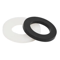 TOBO groupe M2 M3 M4 M5-M20 noir/blanc Nylon rondelle plate en plastique plan entretoise joint torique rondelle pour vis